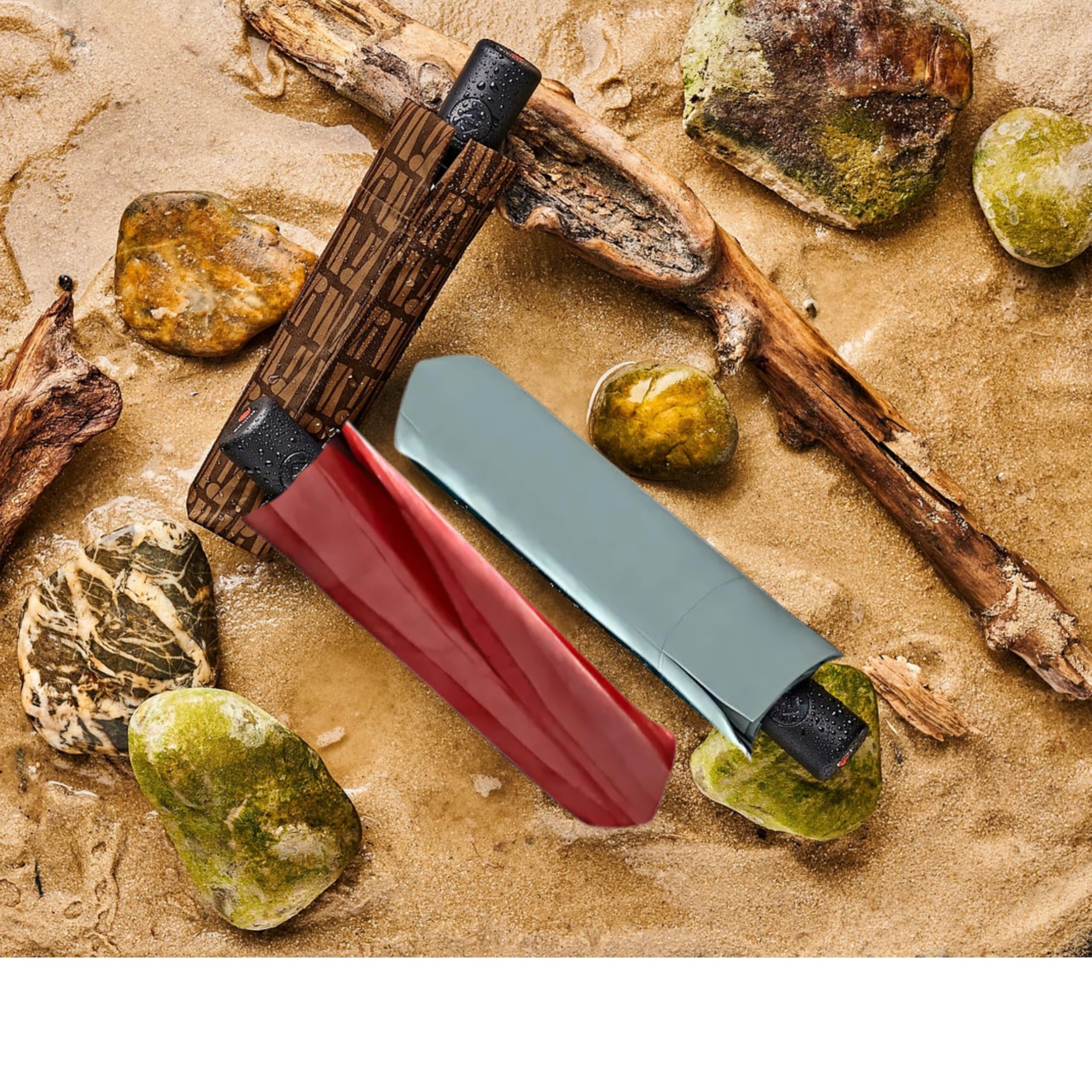 Knirps A.200 Medium Duomatic Windproof Umbrella for Adults – Automatic Open Close 38.5" Canopy, Travel Case Included - Image 7