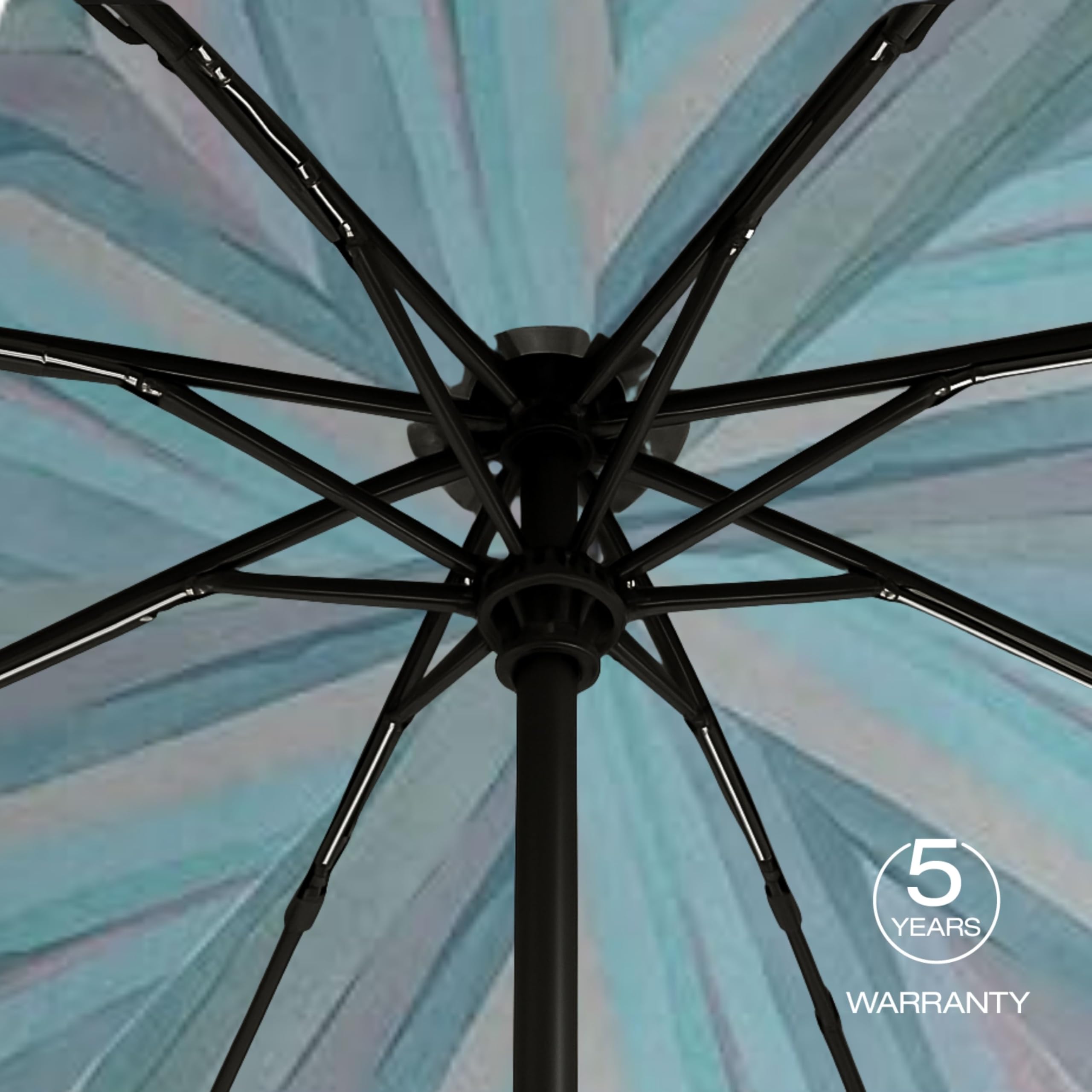 Knirps A.200 Medium Duomatic Windproof Umbrella for Adults – Automatic Open Close 38.5" Canopy, Travel Case Included - Image 5