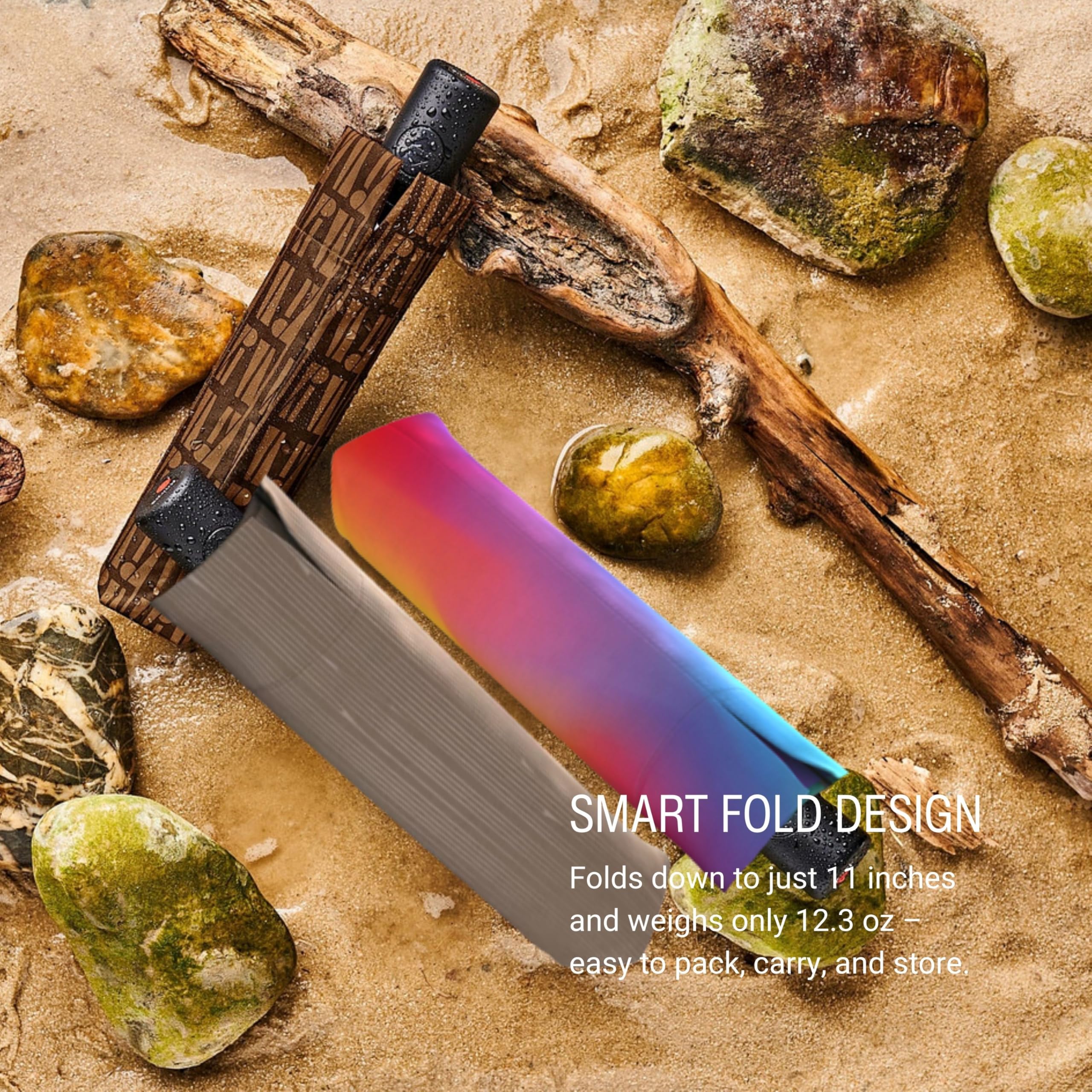 Knirps A.200 Medium Duomatic Windproof Umbrella for Adults – Automatic Open Close 38.5" Canopy, Travel Case Included - Image 7