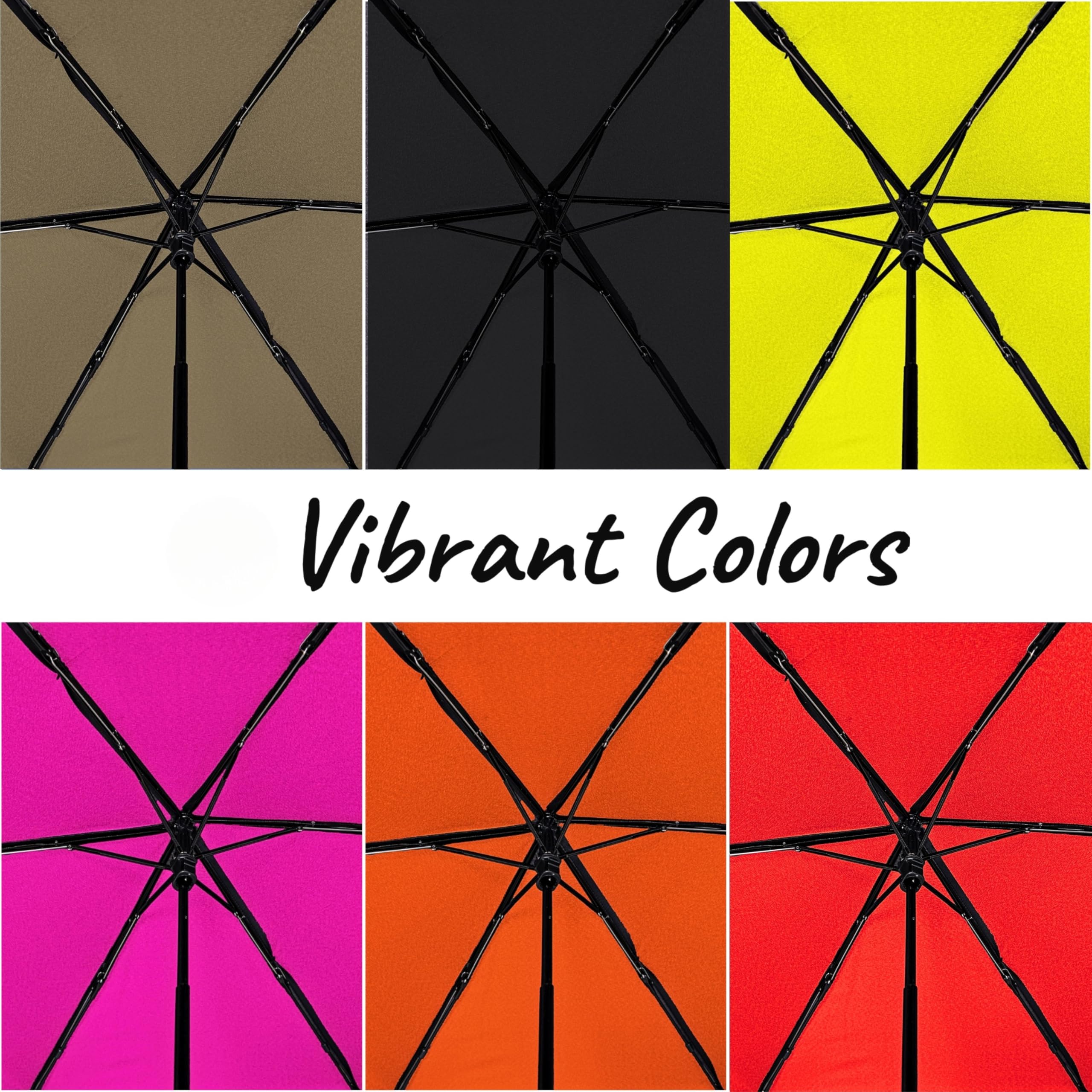 Knirps X4U My Clever Companion– 90cm Diameter Windproof Manual Open/Close Umbrella, Small and Compact Design for Travel and All Weather Protection, with Retractable Feature and Travel Case - Image 7